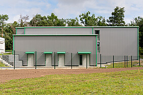 Fassade Wasserwerk Mannhof