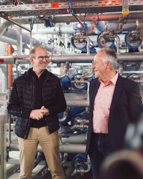 Eröffnung Probebetrieb Wasserwerk Mannhof