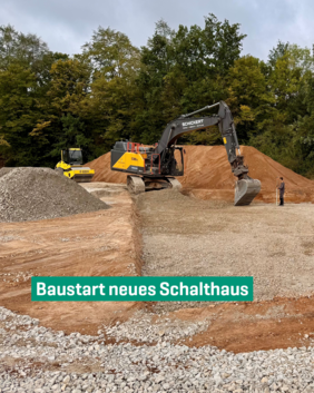 infra neues Schalthaus Würzburger Straße