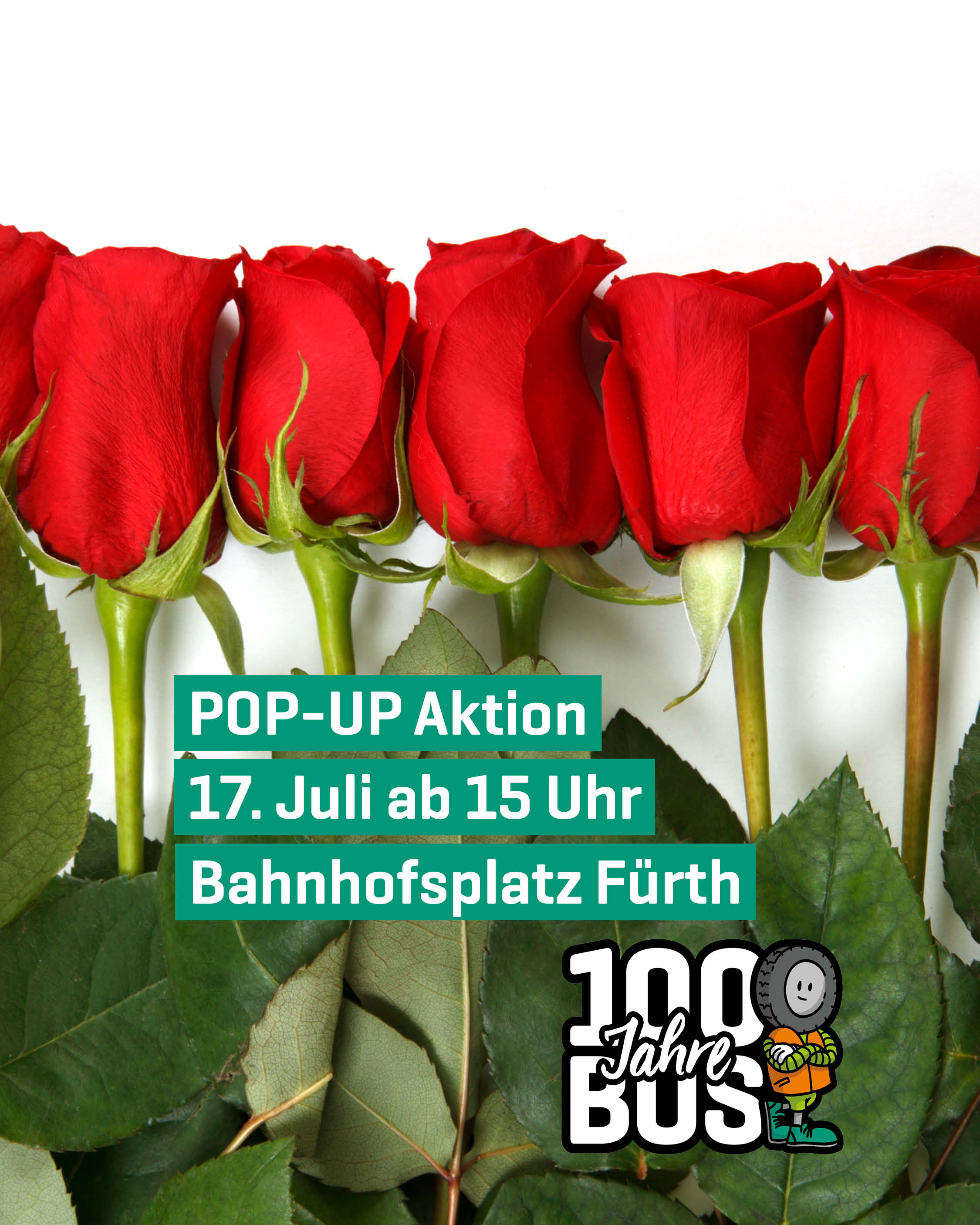 Information zum Pop-Up Event Rosen