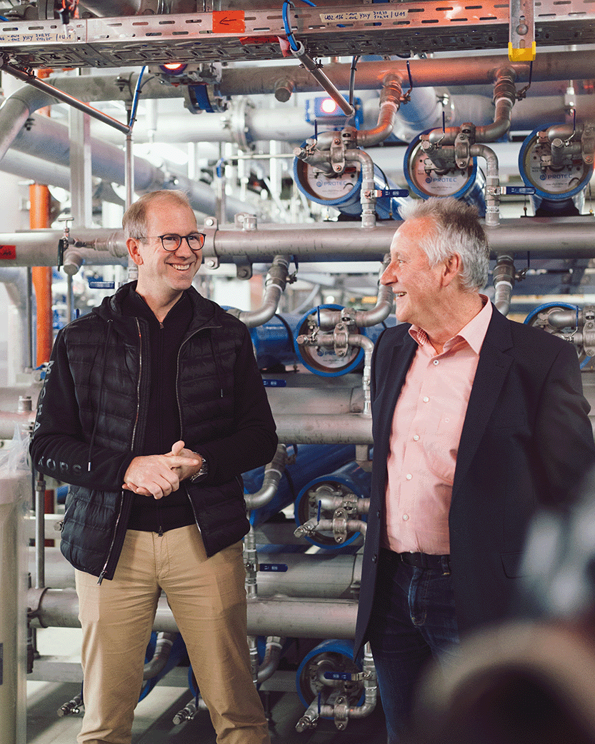 Eröffnung Probebetrieb Wasserwerk Mannhof