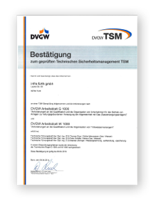 TSM Zertifikat Ergas Wasser Das TSM-Zertifikat für Gas und Wasser